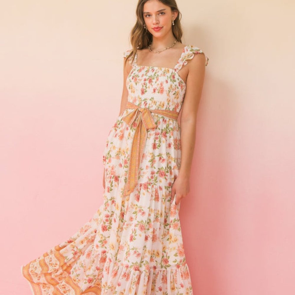 SHINE LIKE THE SUN MAXI DRESS